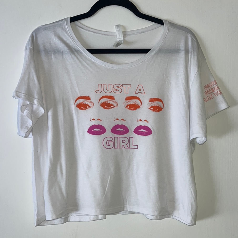 Just A Girl crop tee!